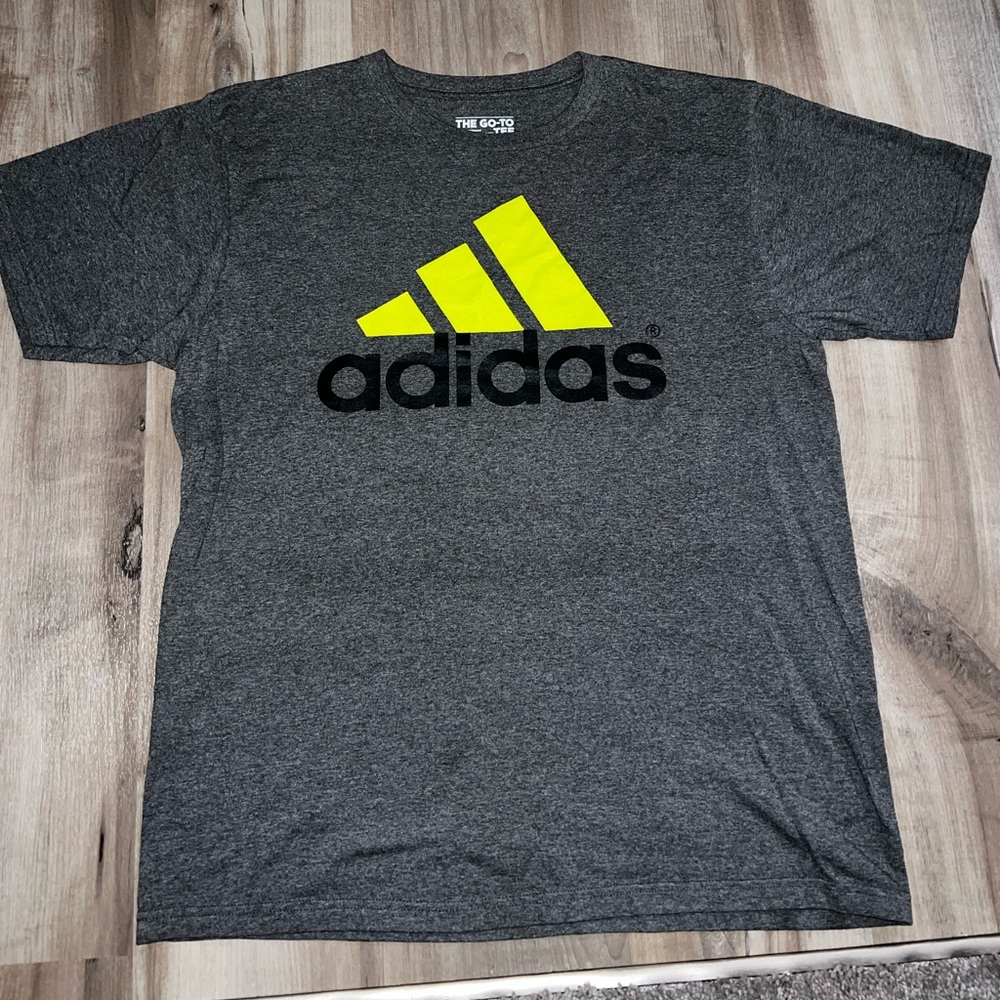 Gray Adidas t-shirt